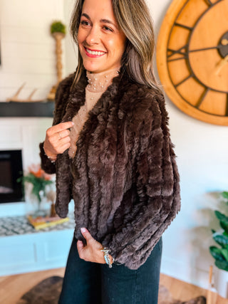 ROSA FAUX FUR JACKET