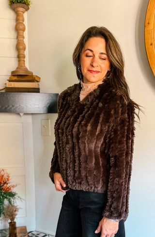 ROSA FAUX FUR JACKET