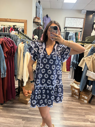 ENT-SALLY FLORAL DRESS