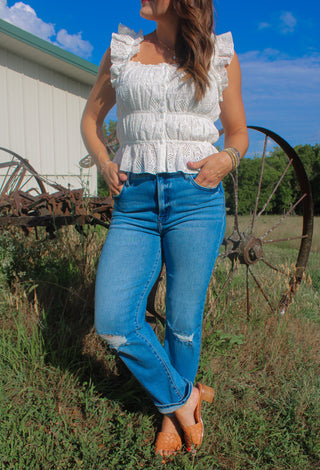 MY-RUFFLE TANK