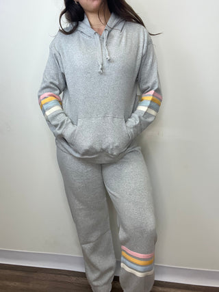 OD-GREY FLEECE JOGGERS