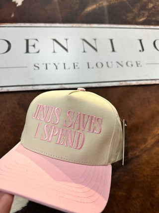 JESUS SAVES Hat-MULTICOLORS