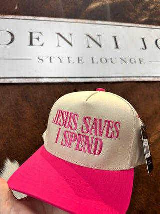 JESUS SAVES Hat-MULTICOLORS