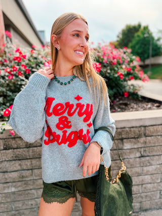 MERRY & BRIGHT SWEATER