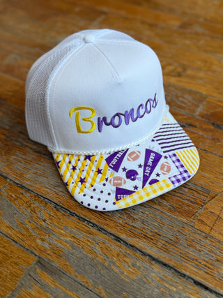 BRONCOS PATCHWORK HAT