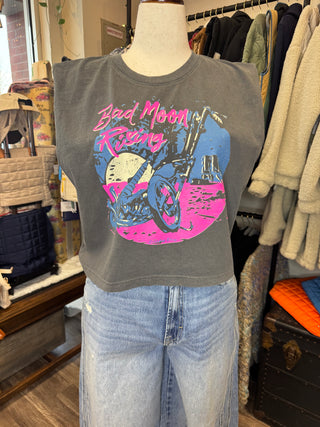 BAD MOON RISING MUSCLE T