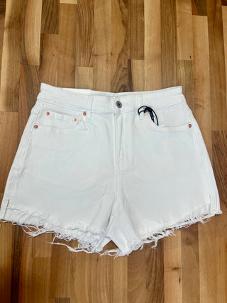 MICA- HR SHORTS-WHT