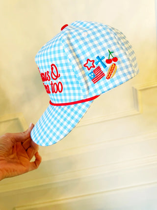 LOVES JESUS & AMERICA HAT