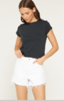 MICA- HR SHORTS-WHT