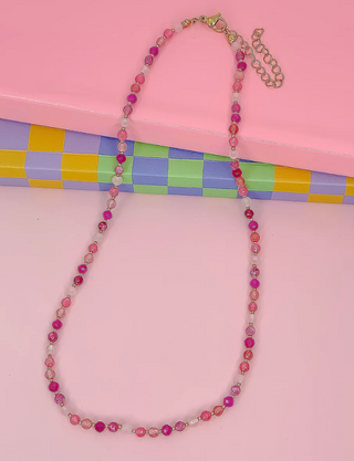 TJ: CANDY BEAD NECKLACE