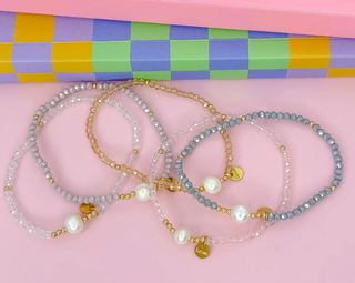 TJ: PASTEL PEARL BRACELET