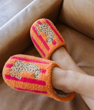 MRW-JUNGLE WILD SLIPPERS