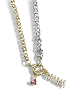 TJ- MAMA HEART NECKLACE