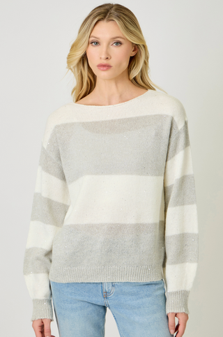 SEQUIN SWEATER PULLOVER