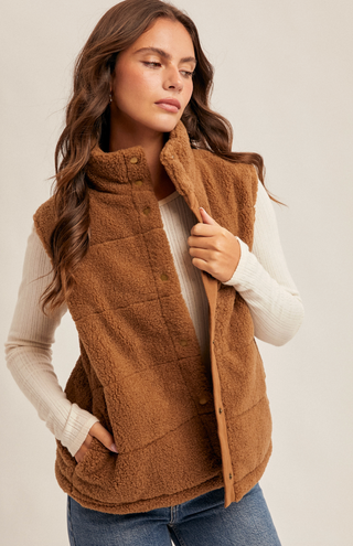 MOCHA VEST