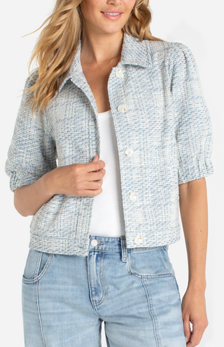 SHORT PUFF SLEEVE JACKET