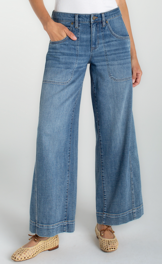 STRIDE WIDE LEG DENIM