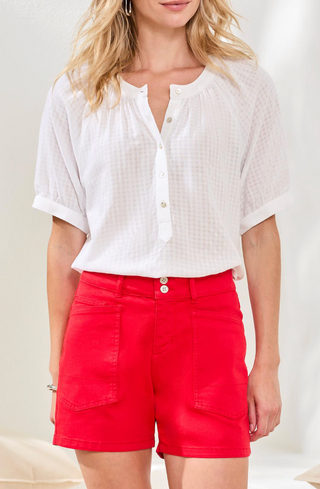 FLY FRONT SHORTS