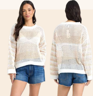 OPEN KNIT SWEATER
