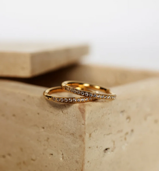 GRACED BY GOLD HOOP