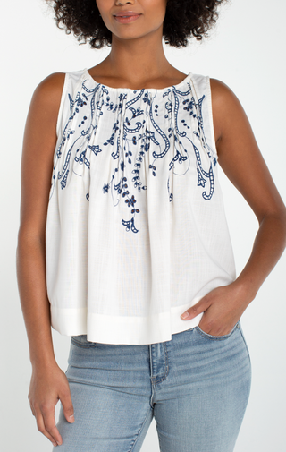 DAISY WOVEN TANK