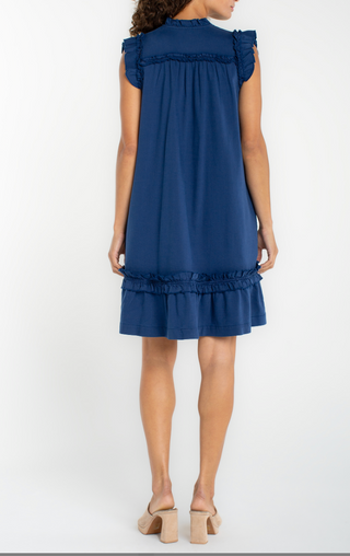 DAWN RUFFLED DRESS