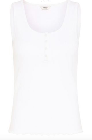 BYSAANA WHITE TANK TOP