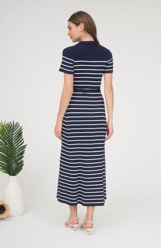 LYLA STRIPE KNIT DRESS
