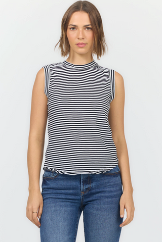 ZO NAVY STRIPED TANK