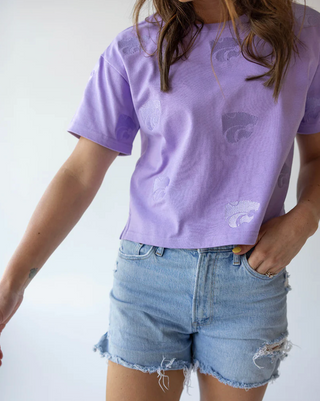 KSTATE RITTER LOGO REPEAT SHIRT 