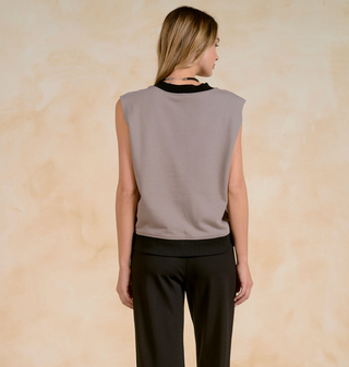 ELLA TAUPE VEST