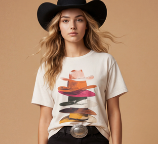COWGIRL HATS TEE