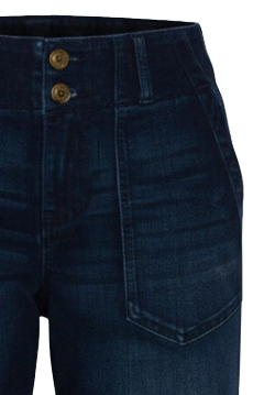 PATCH POCKET DARK WL DENIM