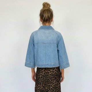 TRULY DENIM BUTTON UP TOP