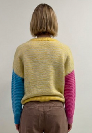 THELMA COLORBLOCK SWEATER
