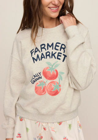 HOME GROWN GREY SWEATSHIRT