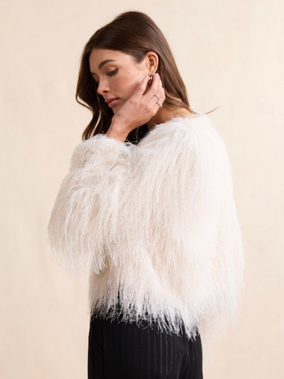 ANGEL WINGS FRINGE JACKET