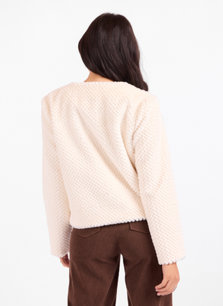 SO SO SOFT FAUX FUR JACKET