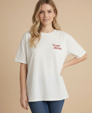 TRUST JESUS GRAPHIC TEE