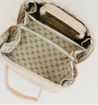 MARTHA QUILTED COMETIC BAG