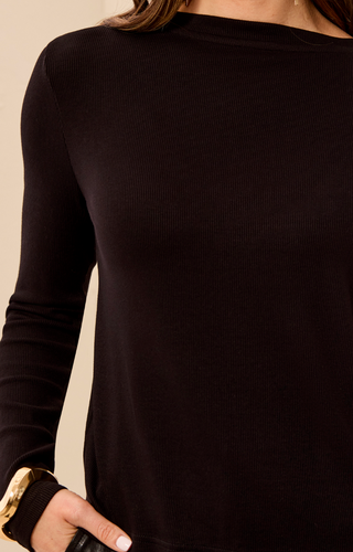 CLASSIC BLACK VERA CARDIGAN