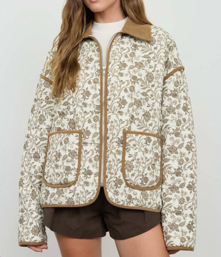 JILLIAN TOILE QUILTED JACKET