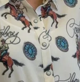 TRISHA WESTERN BUTTON UP