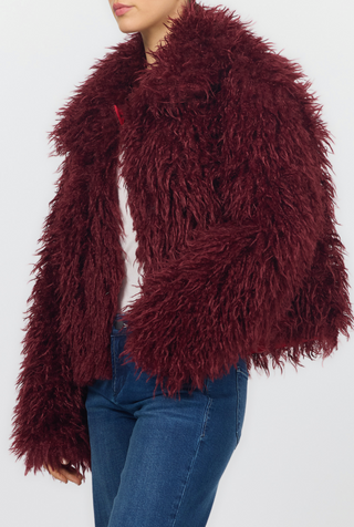 BARDOT FAUX FUR JACKET