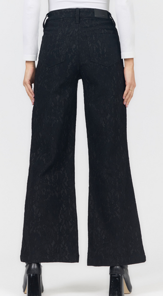 FIONA LACE BLACK DENIM