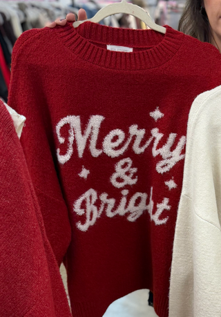MERRY & BRIGHT SWEATER