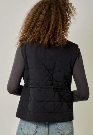 ADJUSTABLE QUILTED VEST