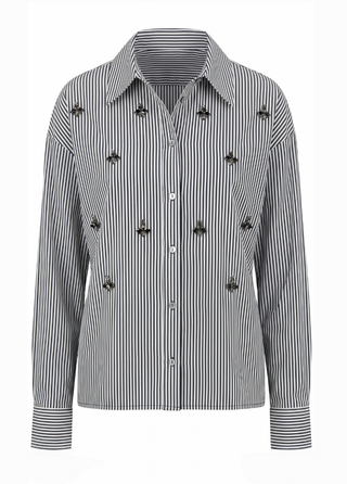 EMBELLISHED BUTTON DOWN