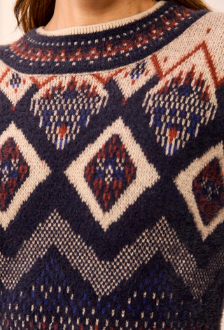 NORDIC PRINT SWEATER