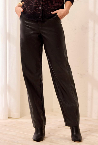 DARK SIDE FAUX LEATHER PANTS